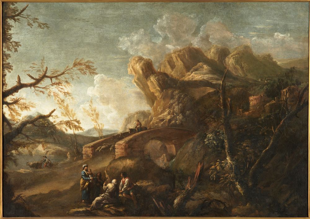 Salvator Rosa’s “Lanscape” ca. 1645 | Source: Museum of New Zealand