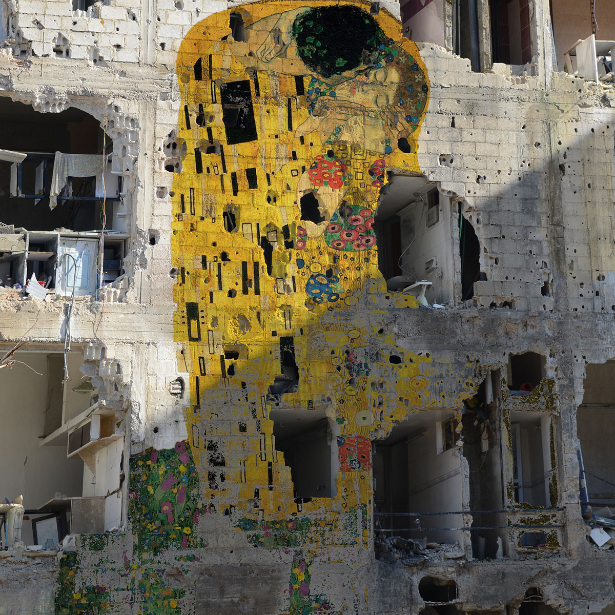 Freedom Graffiti, Tammam Azzam | © Ayyam Gallery