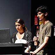 Kimiya Shokri, Zoe; Yohana Ansari-Thomas, Josh